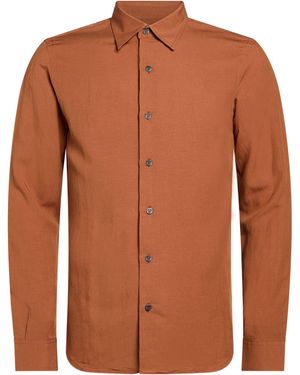 Gaelle Paris Shirt Viscose, Linen - Brown