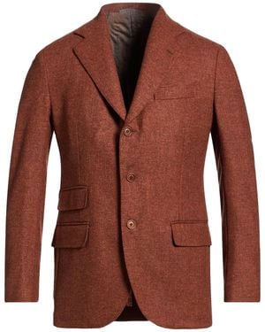 De Petrillo Blazer Wool, Cashmere - Brown