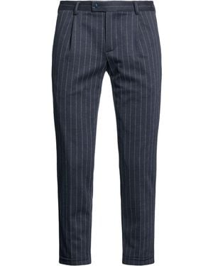 Daniele Alessandrini Midnight Pants Polyester, Viscose, Elastane - Blue