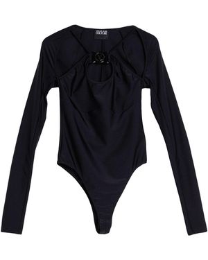 Versace Jeans Couture Bodysuit Polyamide, Elastane - Blue