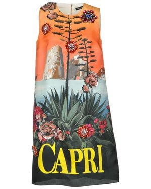 Dolce & Gabbana Mini Dresses - Orange