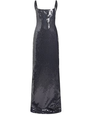 16Arlington Maxi Dress Polyester - Blue