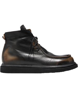 Moma Ankle Boots Leather - Black