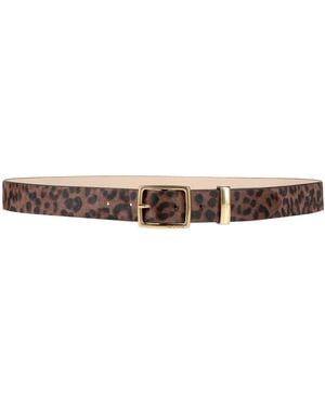 Rag & Bone Dark Belt Calfskin - Natural