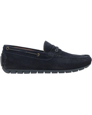 MARC EDELSON Midnight Loafers Leather - Blue