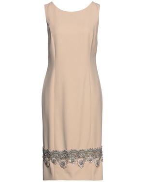 Ivan Montesi Midi Dress - Natural
