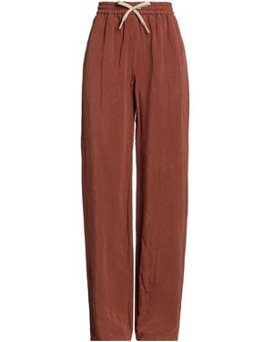 Berwich Pants Lyocell, Linen - Red