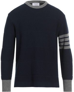 Thom Browne Jumper Virgin Wool - Blue