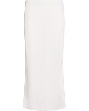 MAÏDA MILA Midi Skirt - White