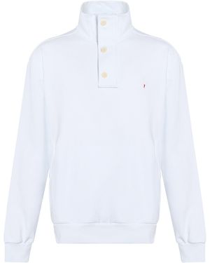 Cooperativa Pescatori Posillipo Sweatshirt Cotton - White