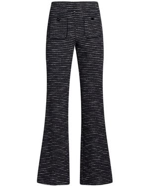 Cambio Pants Polyester, Cotton, Polyamide, Metallized Polyamide, Elastane - Blue