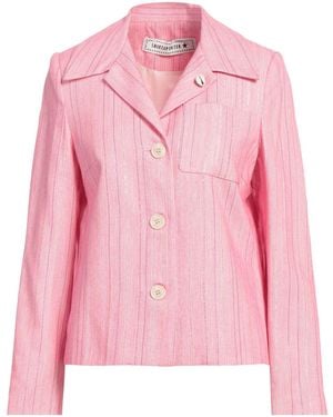 Shirtaporter Blazer Viscose, Cotton, Polyester, Lurex - Pink