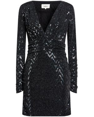 Ba&sh Mini Dress Polyamide, Elastane, Metallic Fibre - Black