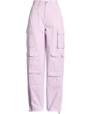 Liu Jo Lilac Pants Cotton - Pink