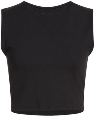 Joah Brown T-Shirt Polyester, Elastane - Black