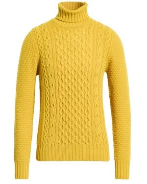 Drumohr Turtlenecks - Yellow