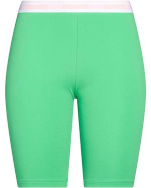 DSquared² Shorts & Bermuda Shorts Cotton, Elastane - Green