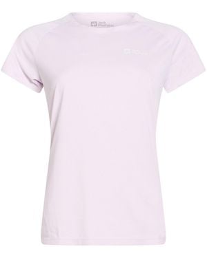 Jack Wolfskin T-Shirt Polyester - Pink