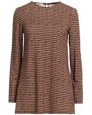 Siyu T-Shirt Viscose, Elastane - Brown