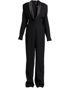 Safiyaa Jumpsuit Wool - Black