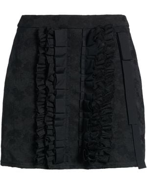 MSGM Mini Skirt Polyester, Cotton - Black