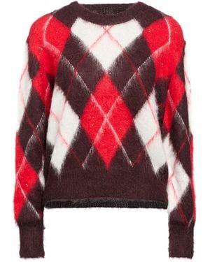 Jucca Sweater Polyamide, Alpaca Wool, Mohair Wool, Cotton - Red