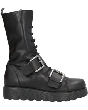 Ixos Ankle Boots Leather - Black
