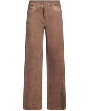 DIESEL Camel Pants Cotton, Elastane - Brown