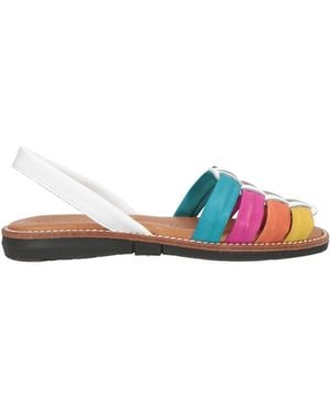 Cinzia Soft Sandals Leather - Multicolor