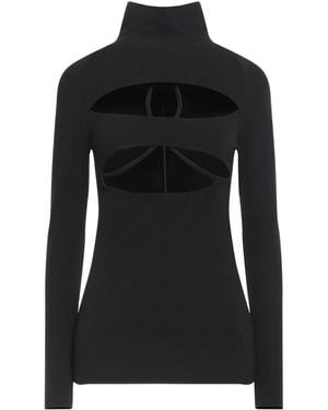ALESSANDRO VIGILANTE Turtleneck Nylon, Elastane - Black