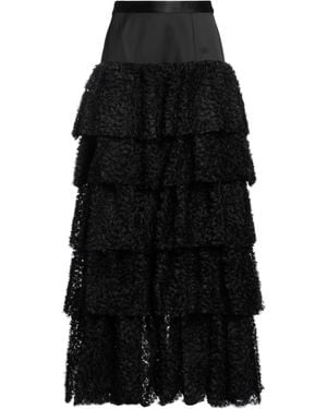KARL LAGERFELD Maxi Skirt - Black