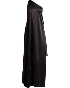 Nostrasantissima Maxi Dress Viscose, Polyester - Black