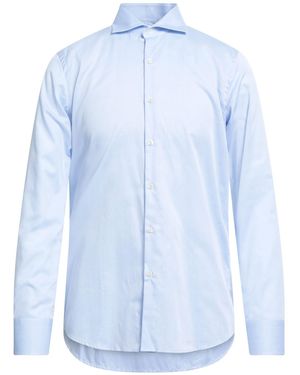 Bagutta Sky Shirt Cotton - Blue