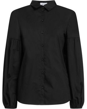 SAGE AND IVY Shirt Cotton, Elastane - Black