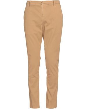 Dondup Trousers Cotton, Elastane - Natural