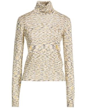 Missoni Rollkragenpullover - Natur