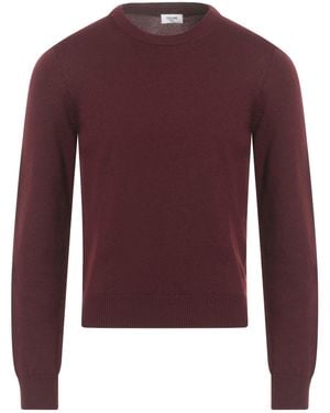 Celine Burgundy Sweater Cashmere - Purple