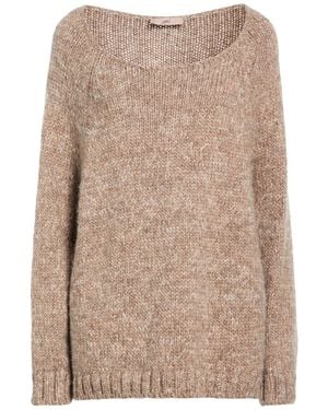 Carla G Light Jumper Wool, Polyacrylic, Alpaca Wool - Natural