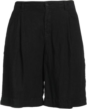 Transit Shorts & Bermuda Shorts Linen - Black