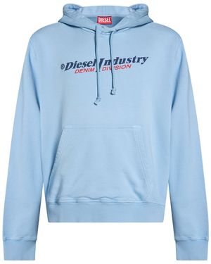 DIESEL Sweatshirt Cotton - Blue