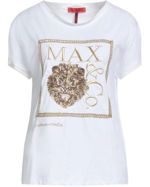 MAX&Co. with FATMA MOSTAFA T-Shirts - White