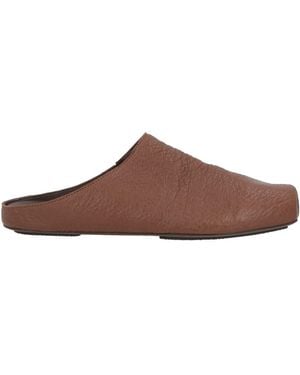 Uma Wang Tan Mules & Clogs Calfskin - Brown