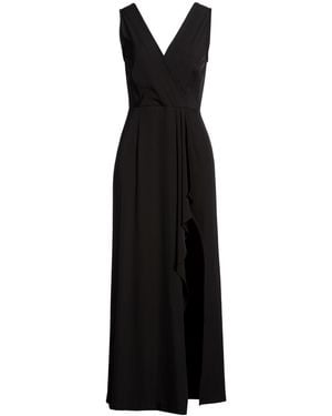 ViCOLO Maxi Dress Polyester, Elastane - Black