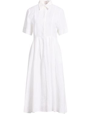 Eleventy Midi Dress - White