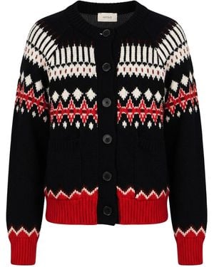 ViCOLO Strickjacke - Schwarz