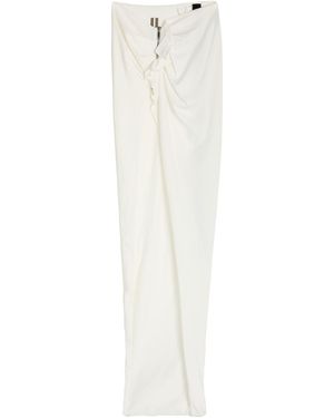 Rick Owens Maxi Skirt - White