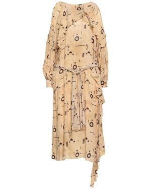 One Teaspoon Midi Dress - Natural