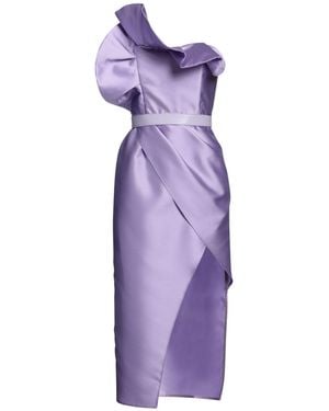 SIMONA CORSELLINI Midi Dress - Purple