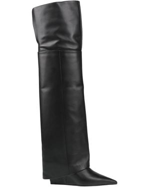 Vic Matié Boot Leather - Black