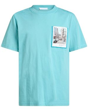 Helmut Lang T-Shirt Cotton - Blue